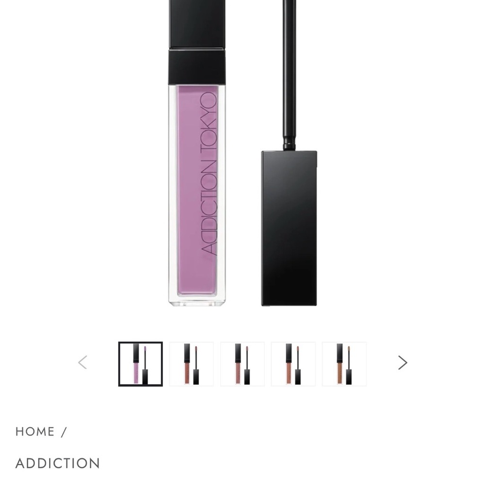 Addiction Tokyo Iced Iris Lip Serum Tint- only swatched